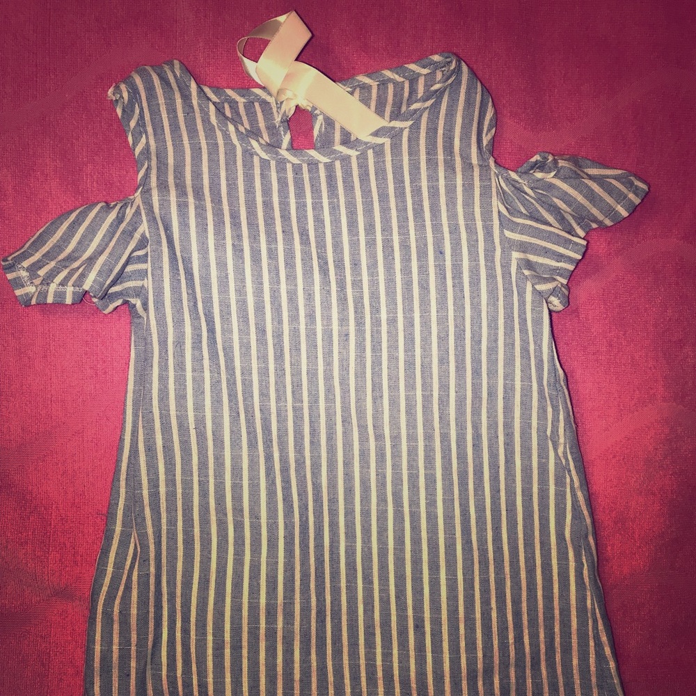 Cold shoulder dress